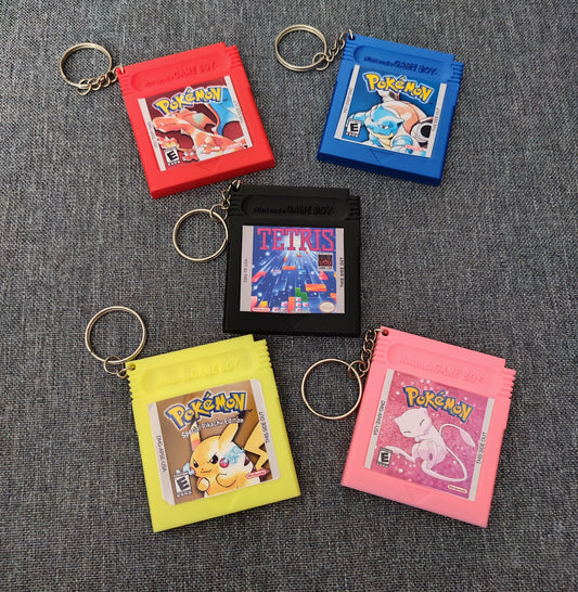 GameBoy Cartridge Keyring